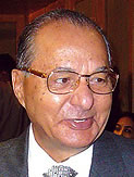 Portrait: Prof. Dr. Mahmoud Hamdi Zakzouk, Minister für Religiöse Stiftungen, Ägypten
