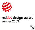 Designpreis „reddot“, 2009 - Bildgröße: 6,69 x 4,54 cm bei 300 DPI