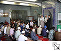 Zoom: Annette und Rüdiger Nehberg mit Ramazan Ucar (Bündnis Islamischer Gemeinden) in der Centrum-Moschee in Hamburg